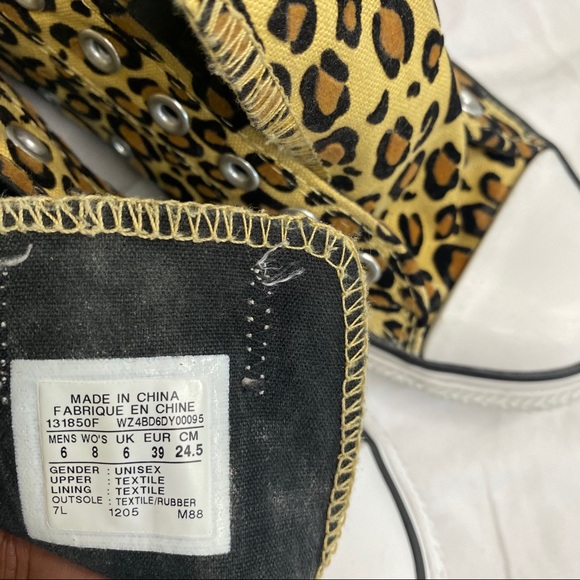 CONVERSE | animal print sneakers - Picture 4 of 6